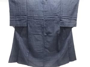 アンティーク　木綿本場久留米蚊絣単衣男物着物